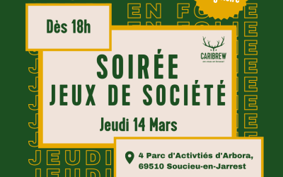 Soirée jeux de société